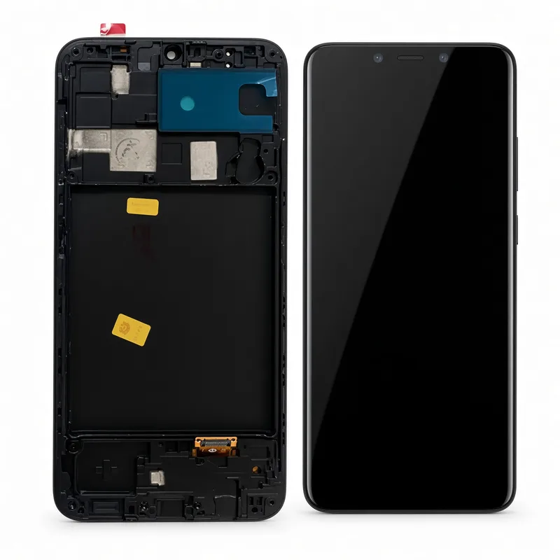 Samsung Tela Galaxy A20 Display Incell Com Aro + Película