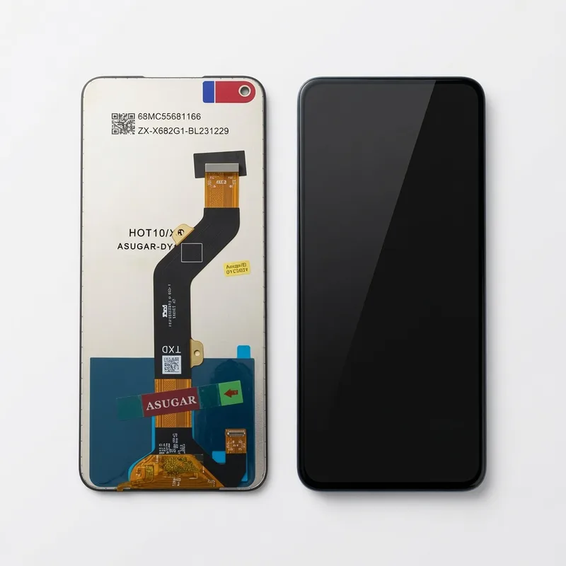 Infinix Tela Hot 10 / xc82 Display LCD Sem Aro + Película