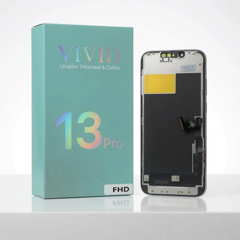 Apple Tela iPhone 13 Pro Vivid Fhd Display + Película