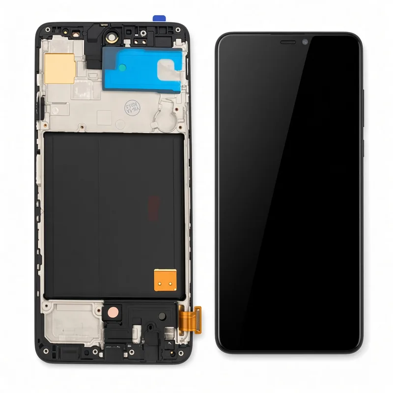 Samsung Tela Galaxy A51 Display OLED Com Aro + Película