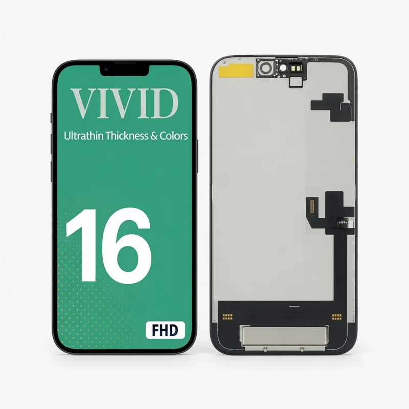 Apple Tela iPhone 16 Vivid Fhd Display + Película