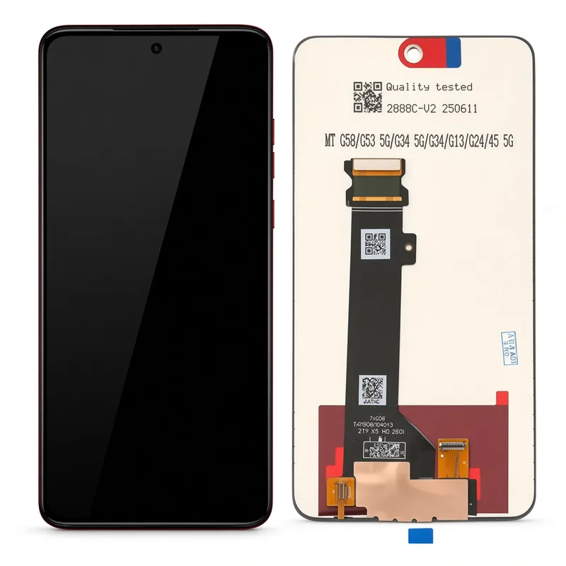 Motorola Tela Moto G13 / G23 / G34 / G53 Display LCD Sem Aro + Pelicula