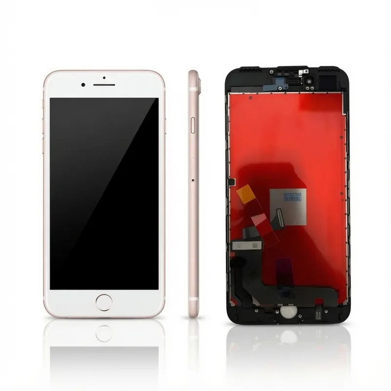Apple Tela iPhone 7 Plus Branco Display LCD + Pelicula