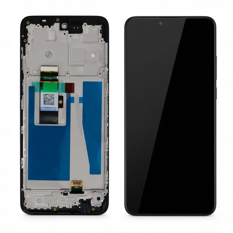Motorola Tela Moto G53 Display LCD Com Aro + Película