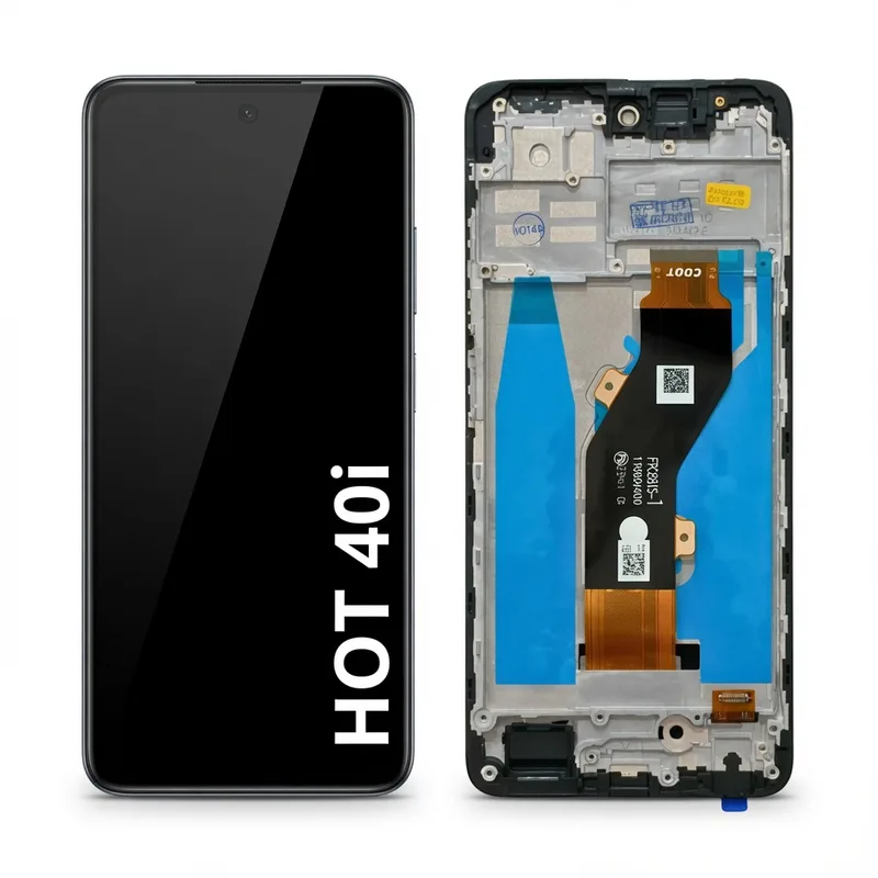 Infinix Tela Infinix Hot 40I Display Com Aro + Pelicula
