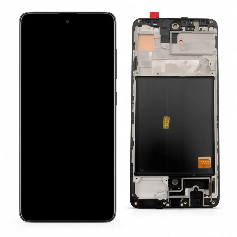Samsung Tela Sam A51 Display Incell Com Aro + Pelicula