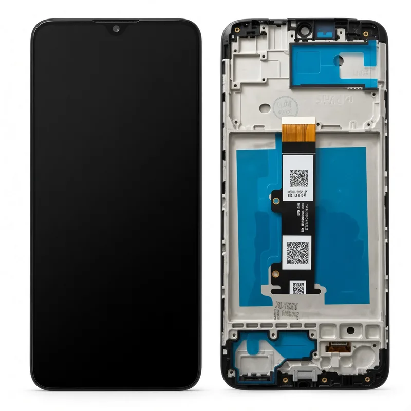 Motorola Tela Moto E20 Display Com Aro + Película