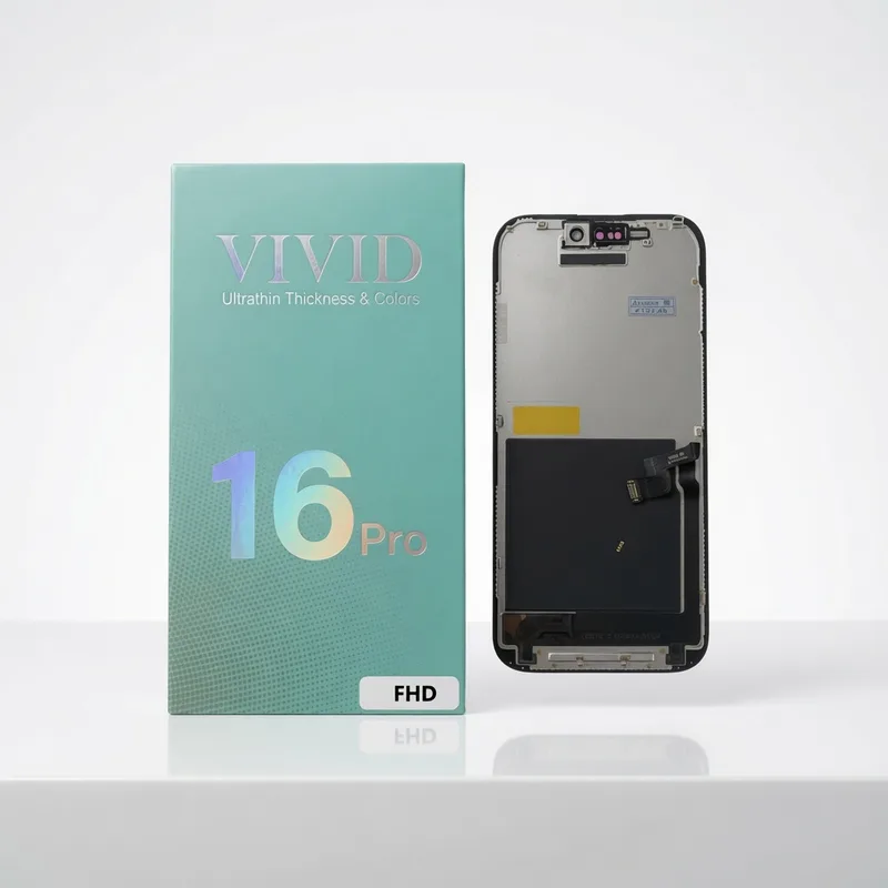 Apple Tela iPhone 16 Pro Vivid Display + Película
