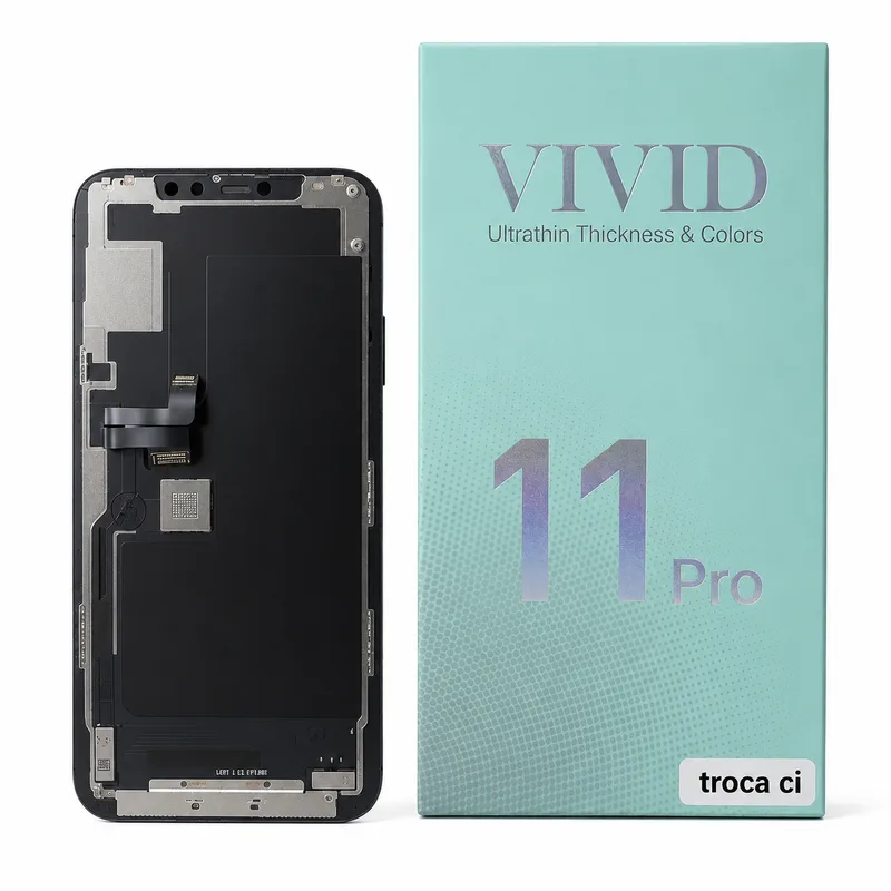 Apple Tela Vivid Full Hd iPhone 11 Pro Display + Pelicula