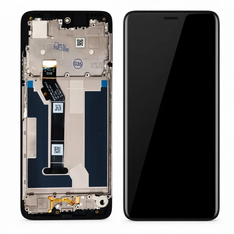 Motorola Tela Moto G35 Display LCD Com Aro + Película