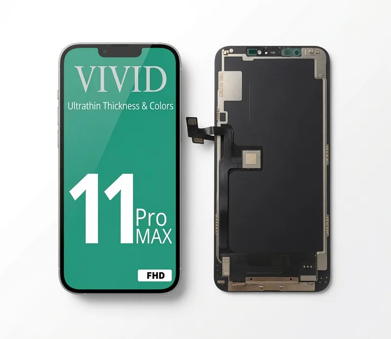 Apple Tela iPhone 11 Pro Max Vivid Fhd Display + Pelicula