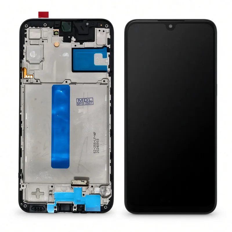 Samsung Tela Sam A25 Display Incell Com Aro + Película