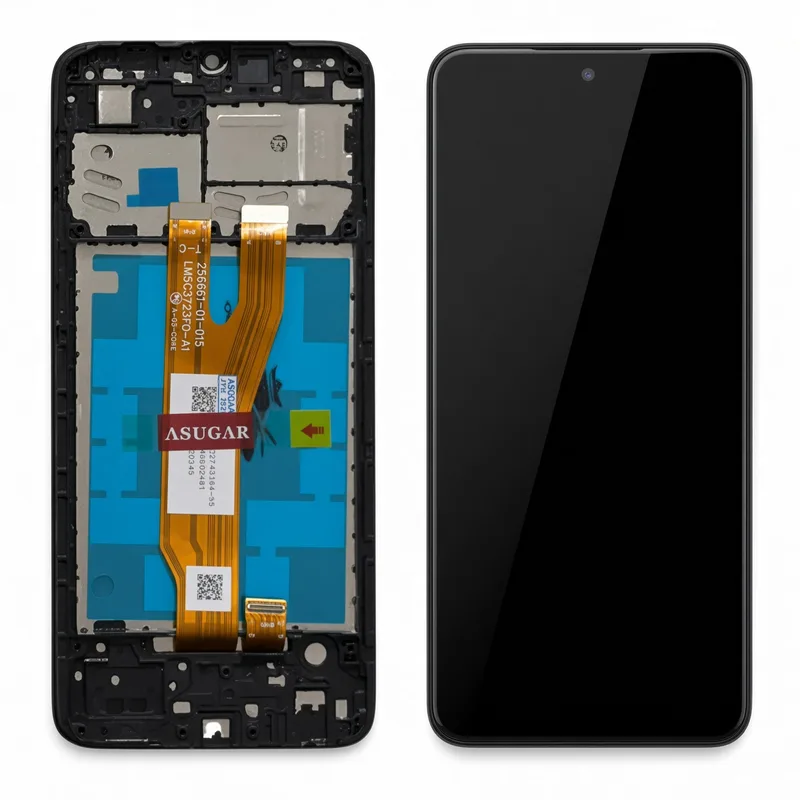 Samsung Tela Galaxy A03 Core Display Incell Com Aro + Película