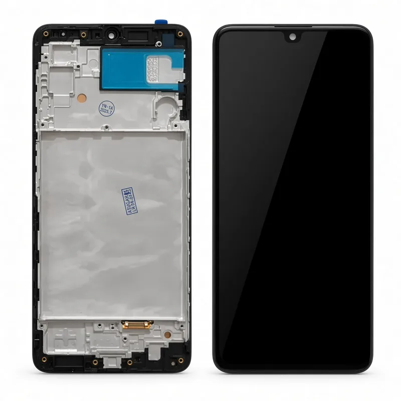 Samsung Tela Galaxy M22 Display OLED Com Aro + Película