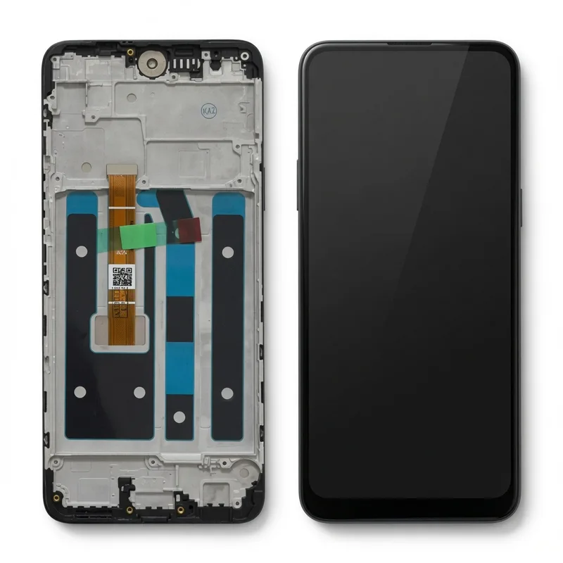 LG Tela K42 / k52 Display LCD Com Aro + Película