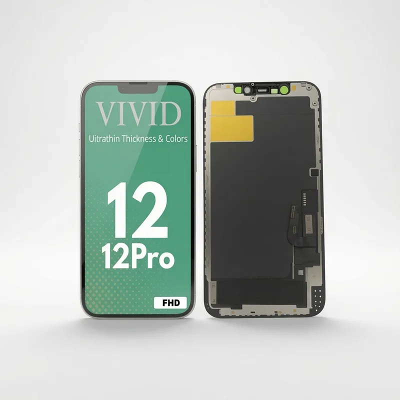 Apple Tela iPhone 12 Pro Vivid Fhd Display + Pelicula