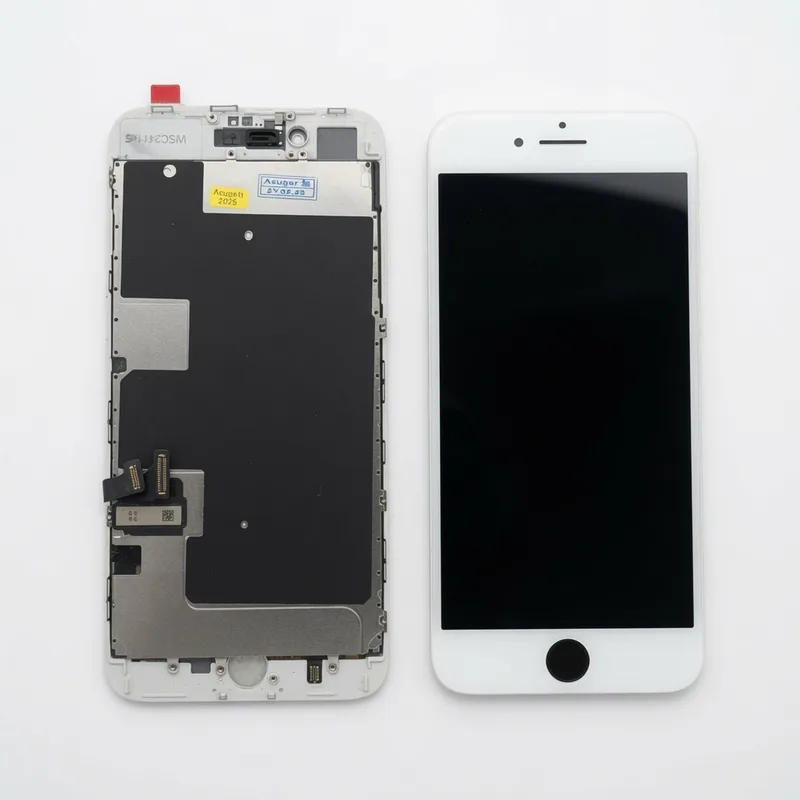 Apple Tela iPhone 8 Plus Branco Display LCD + Pelicula
