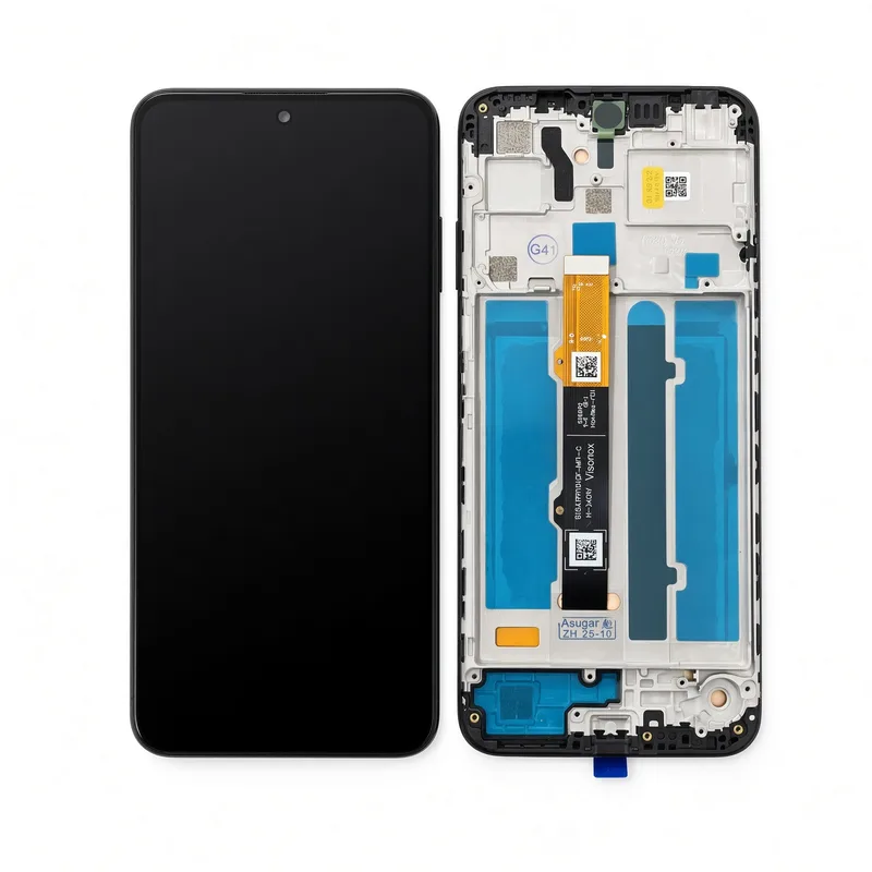 Motorola Tela Moto G41 Display Incell Com Aro + Película