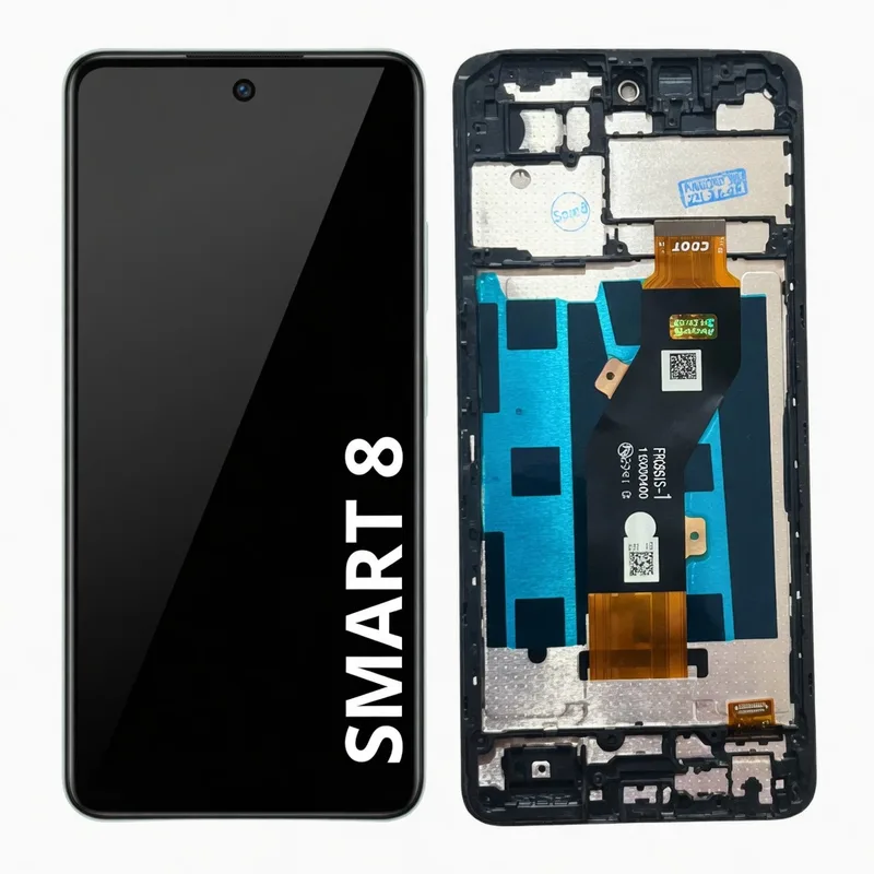Infinix Tela Infinix Smart 8 Display Com Aro + Pelicula