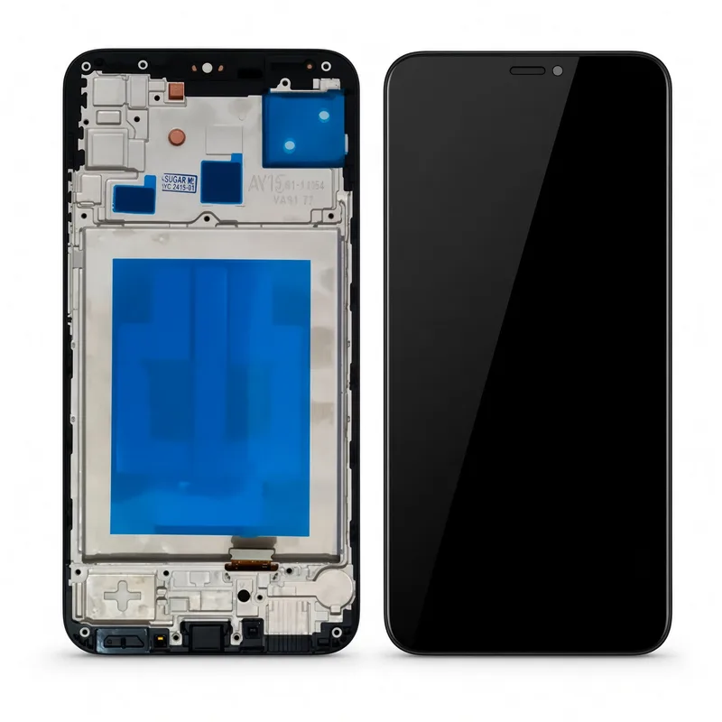 Samsung Tela Sam A15 Display Incell Com Aro + Película