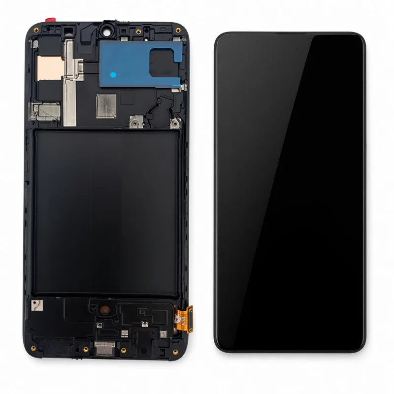 Samsung Tela Galaxy A70 Display OLED Com Aro + Película