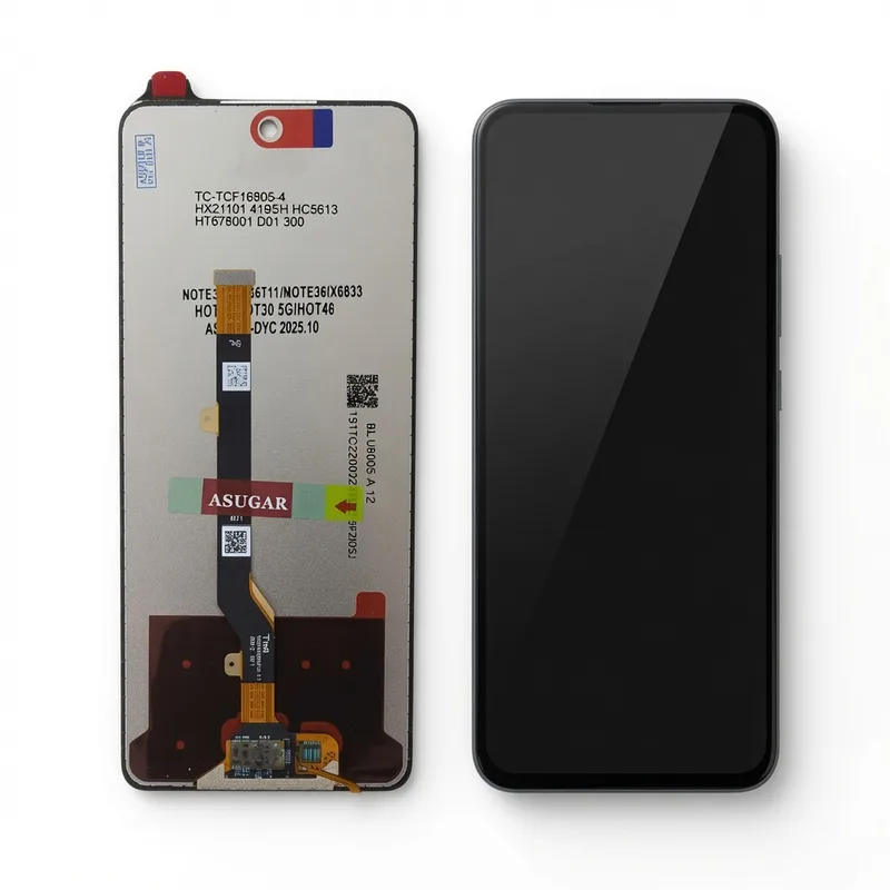 Infinix Tela Infinix Hot 30 / 40 / 40Pro / Note 30 5g Display LCD Sem Aro + Película