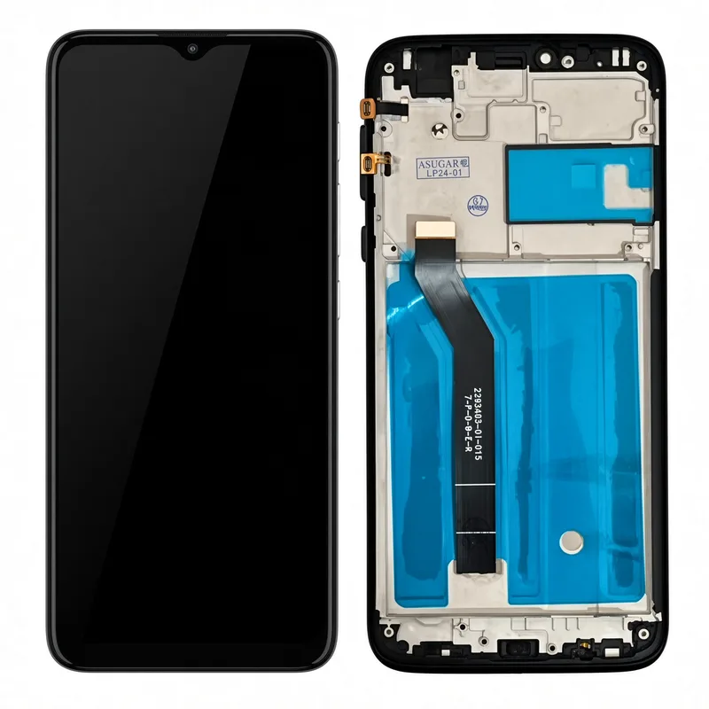 Motorola Tela Moto G7 Power Display LCD Com Aro + Película