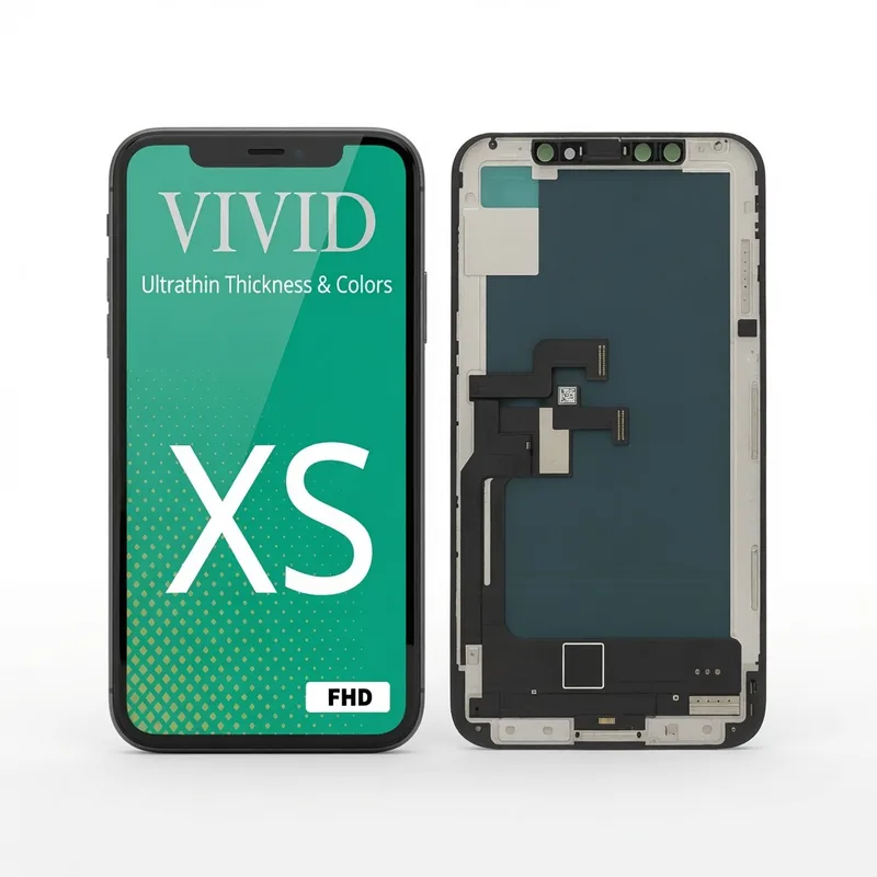 Apple Tela iPhone XS Vivid Fhd Display + Pelicula