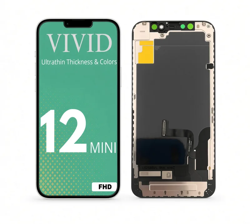 Apple Tela iPhone 12 Mini Vivid Fhd Display + Película