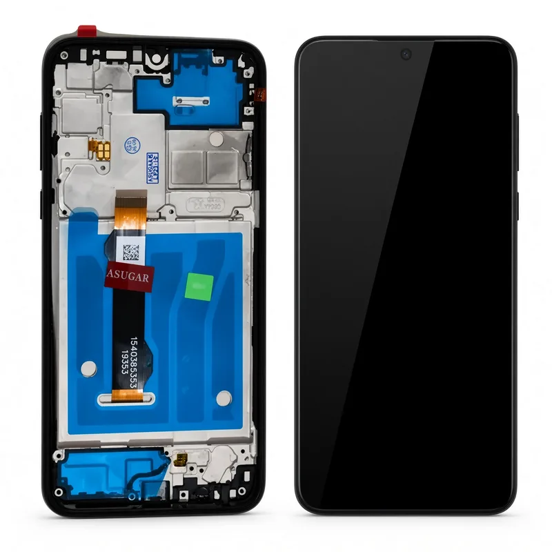 Motorola Tela Moto G8 Plus Display LCD Com Aro + Película