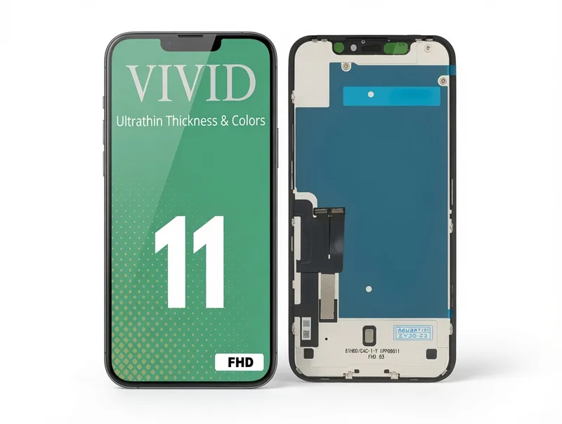 Apple Tela iPhone 11 Vivid Display + Pelicula
