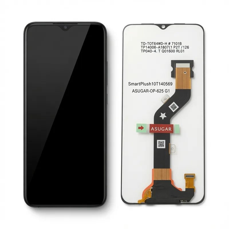 Infinix Tela Infinix Hot 11 / X689 / Smart 6 Plus Display Sem Aro + Pelicula