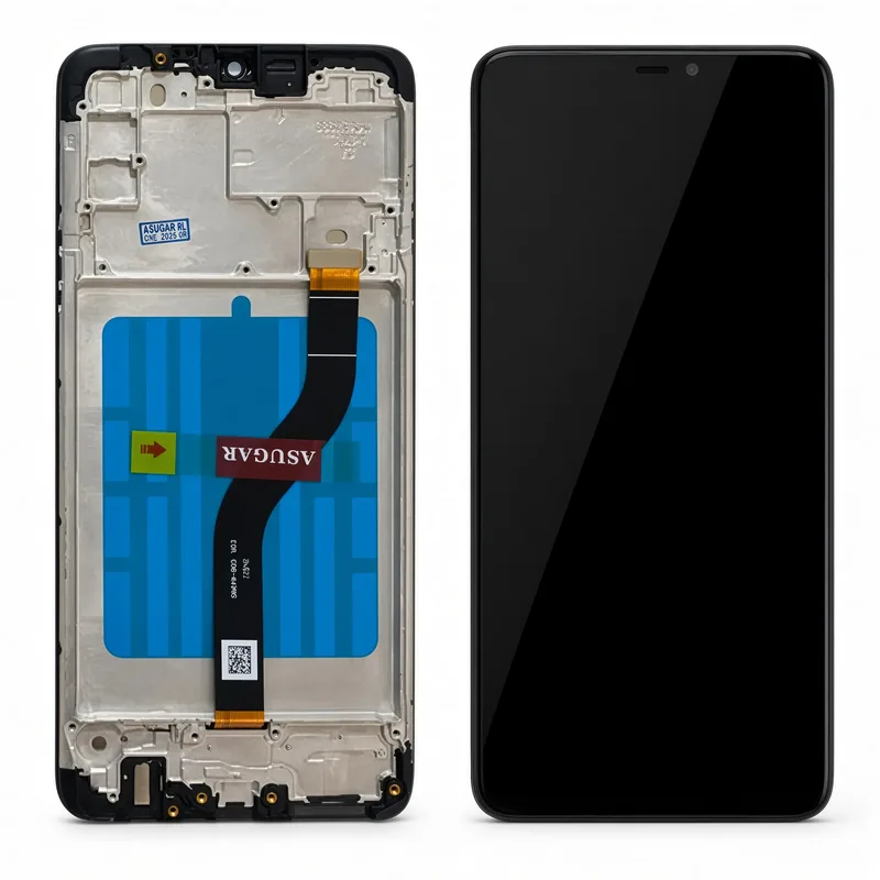 Samsung Tela Galaxy A20s Display Incell Com Aro + Película