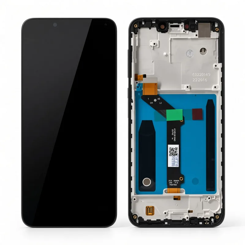 Motorola Tela Moto One Xt1941 Display Com Aro + Pelicula