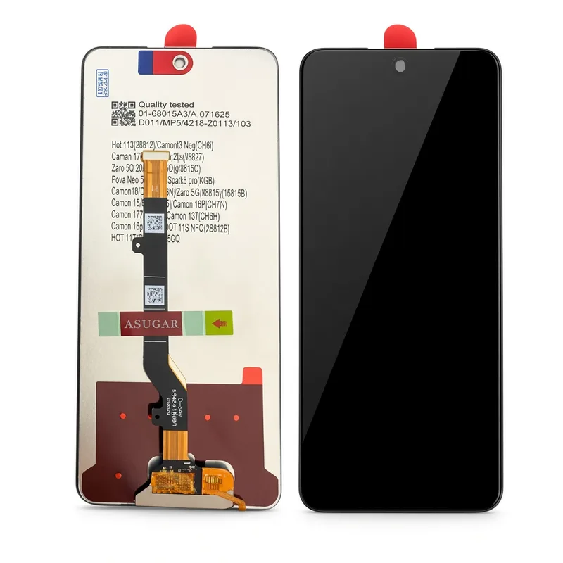 Infinix Tela Infinix Hot 11S / 20S / zero 2023 5G / x6812 / X6815 / Hot 11S Display LCD Sem Aro + Pelicula