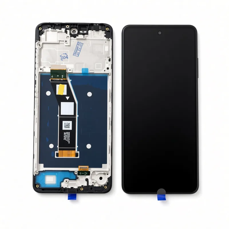Motorola Tela Moto G04 / g04s Display Com Aro + Película