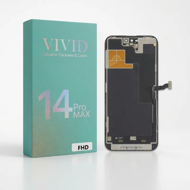 Apple Tela iPhone 14 promax Vivid Full Hd Display + Pelicula