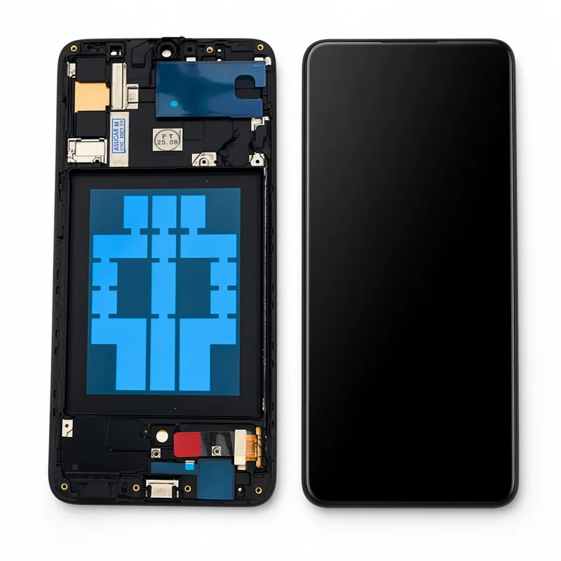 Samsung Tela Galaxy A70 Display Incell Com Aro + Película