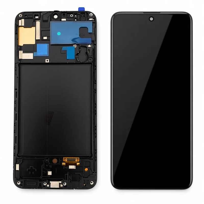 Samsung Tela Galaxy A50 Display OLED Com Aro + Película