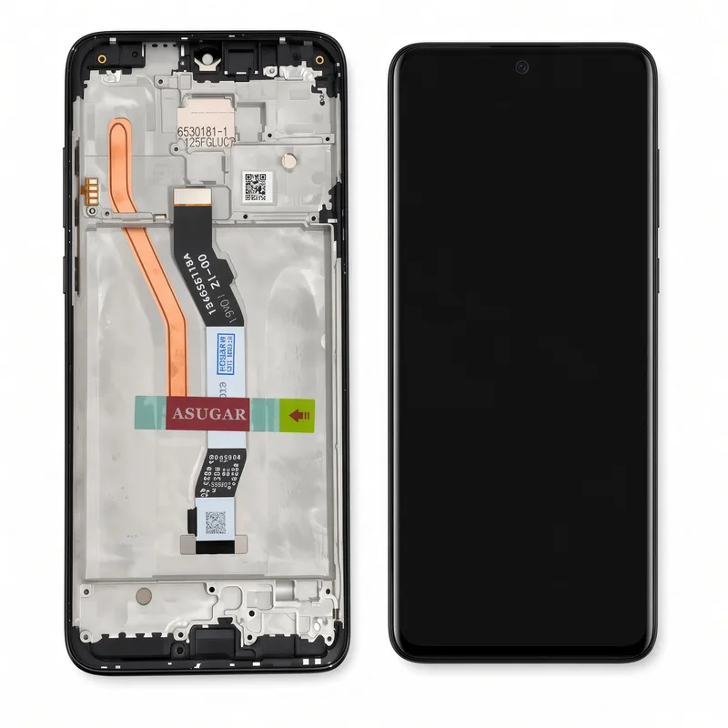 Xiaomi Tela Note 8 Pro Display Com Aro + Película