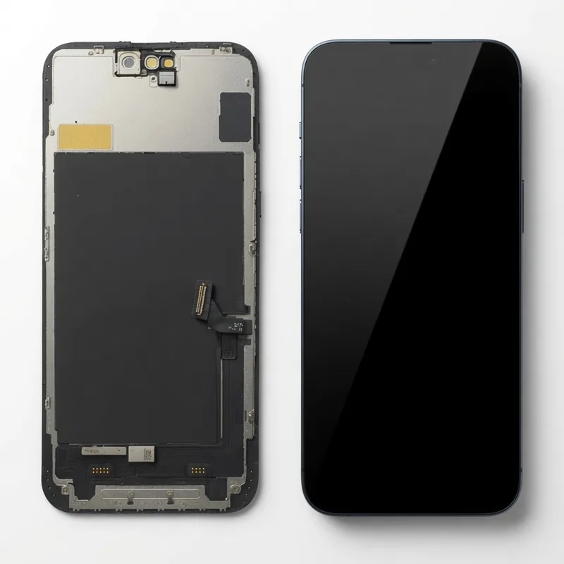 Apple Tela iPhone 15 Plus Hd Display Com Aro + Película