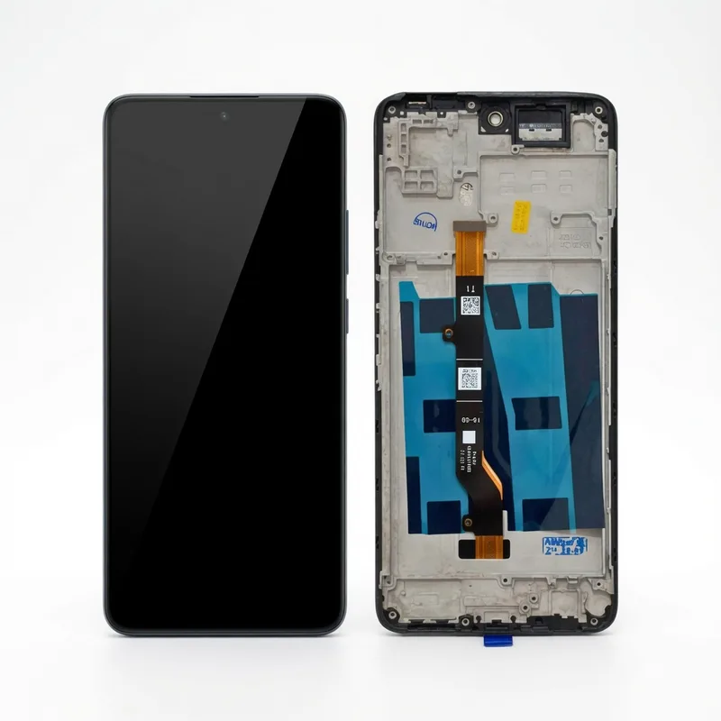 Infinix Tela Infinix Hot 11S Display Com Aro + Pelicula