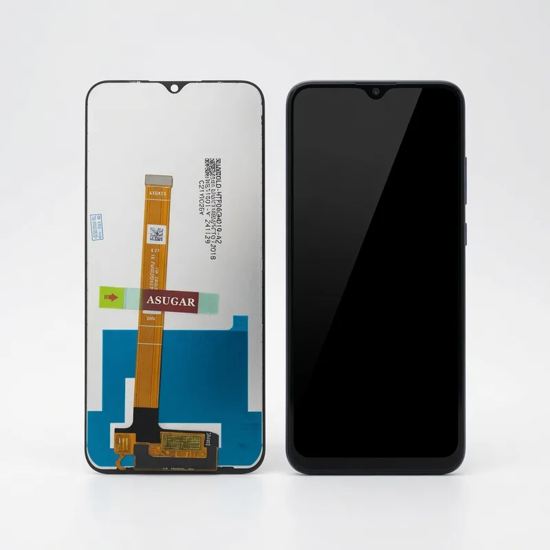 Realme Tela Realme C21y C25y Display LCD Sem Aro + Película