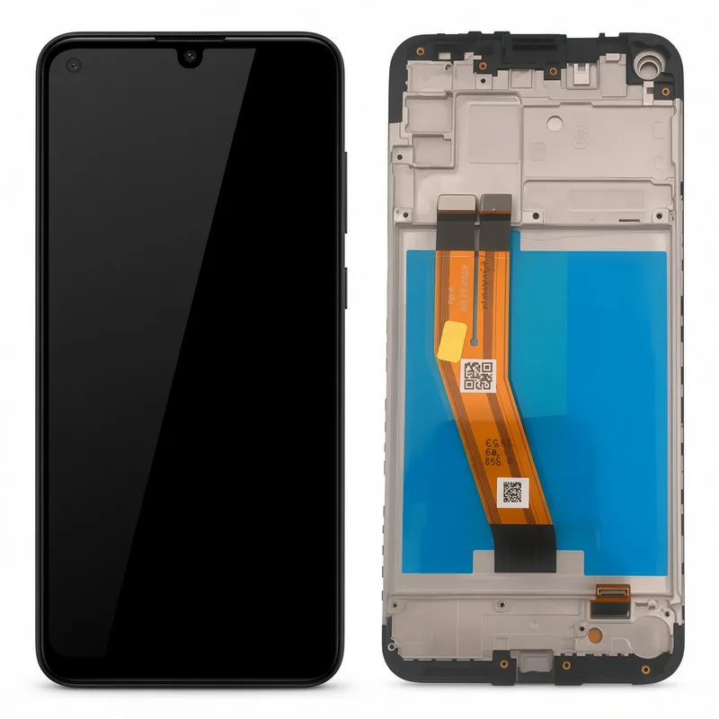 Samsung Tela Sam A11 A115 Display Incell Com Aro + Película