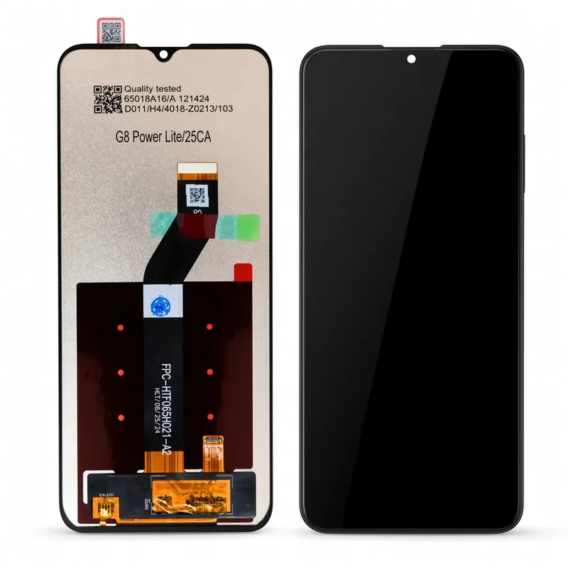 Motorola Tela Moto G8 Power Lite Display LCD Sem Aro + Película