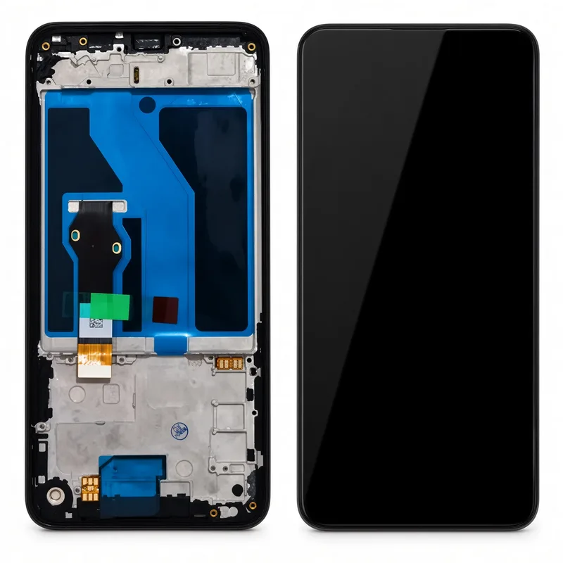 Motorola Tela Moto G8 Power Display LCD Com Aro + Película