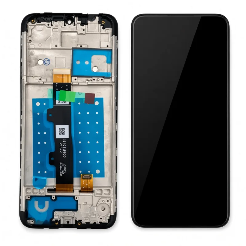 Motorola Tela Moto E7 Display LCD Com Aro + Película