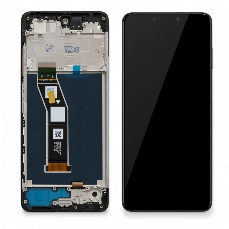 Motorola Tela Moto G24 Display LCD Com Aro + Película