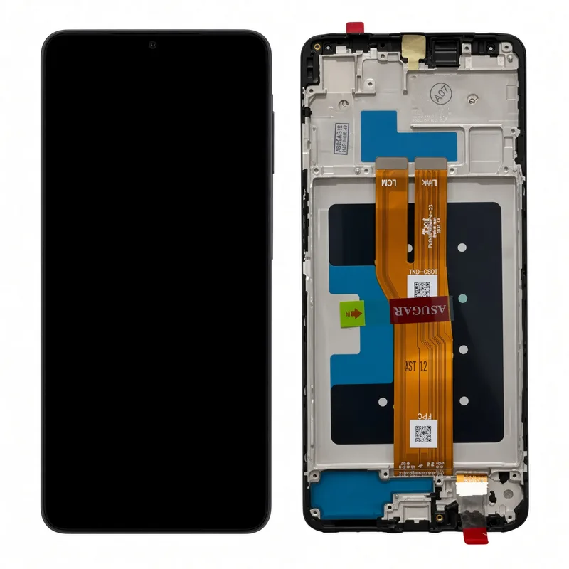 Samsung Tela Samsung A07 4G Display Com Aro + Pelicula