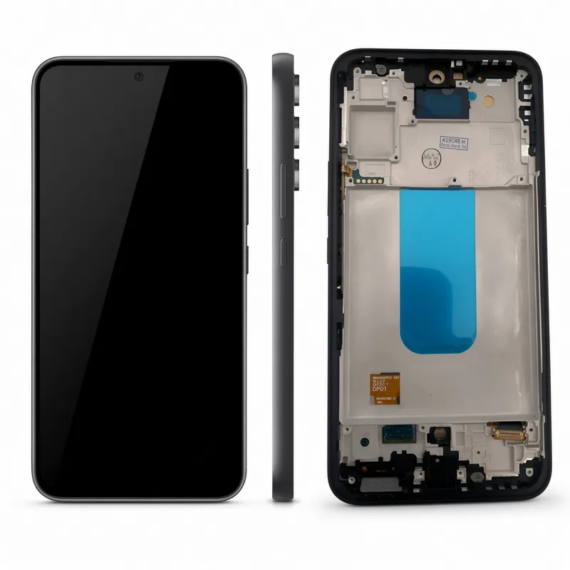 Motorola Tela E6 Play Display Incell Com Aro + Película